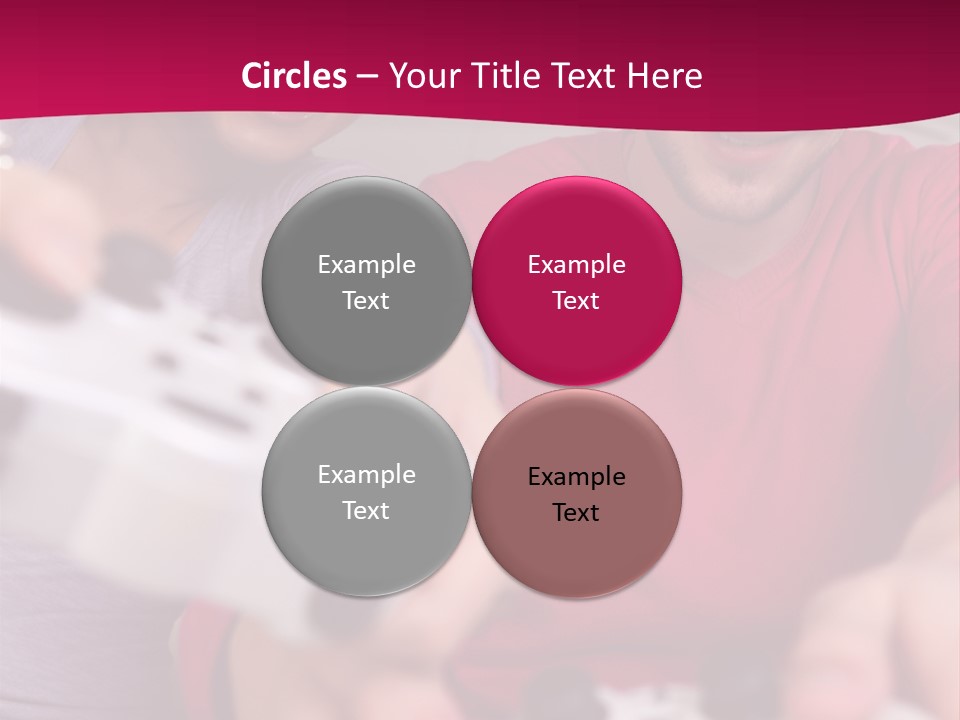 Joysticks Laugh Home PowerPoint Template