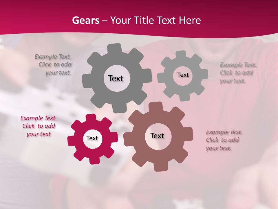 Joysticks Laugh Home PowerPoint Template