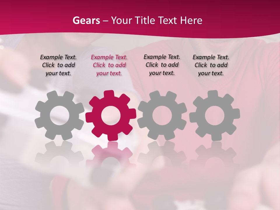 Joysticks Laugh Home PowerPoint Template