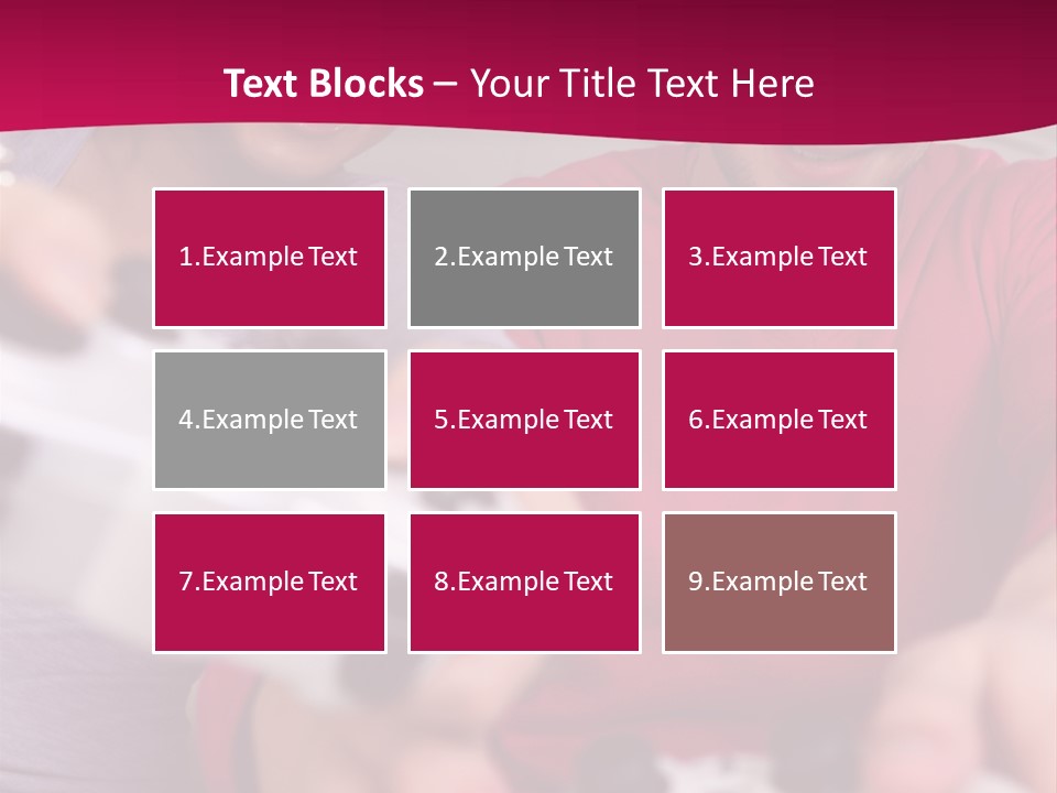 Joysticks Laugh Home PowerPoint Template