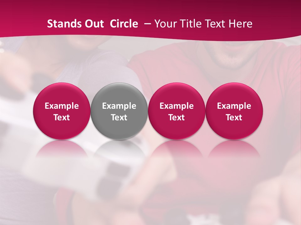 Joysticks Laugh Home PowerPoint Template