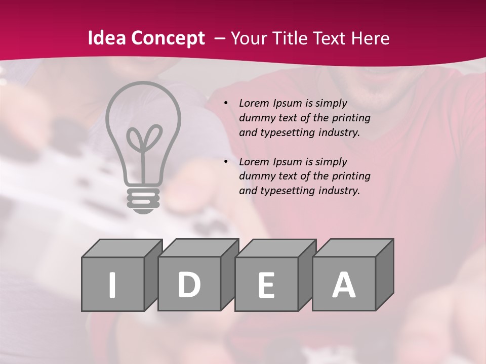 Joysticks Laugh Home PowerPoint Template