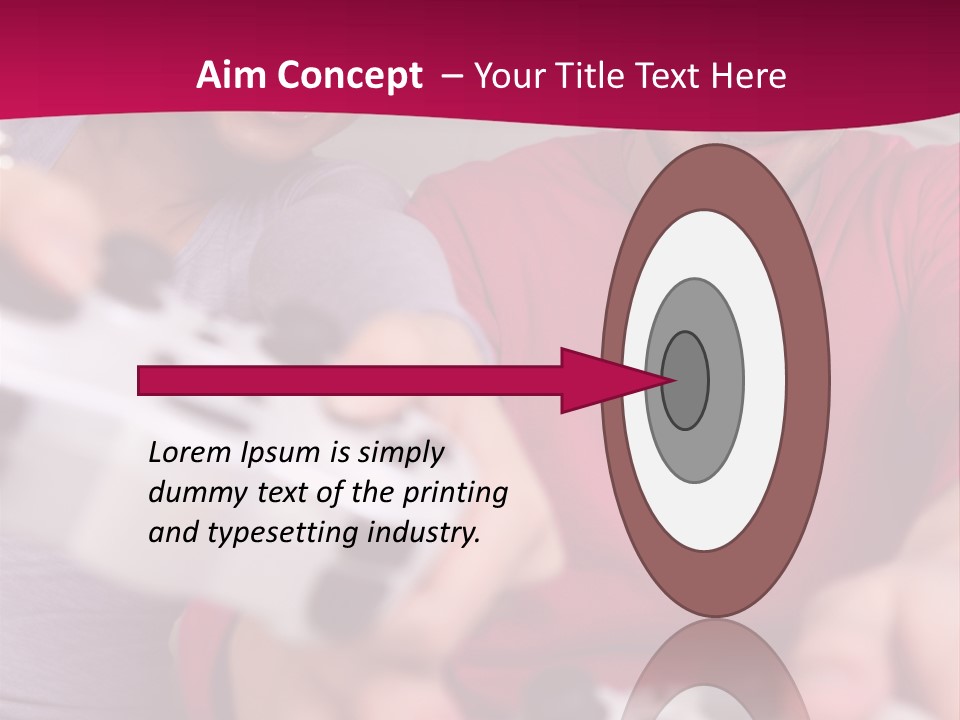 Joysticks Laugh Home PowerPoint Template