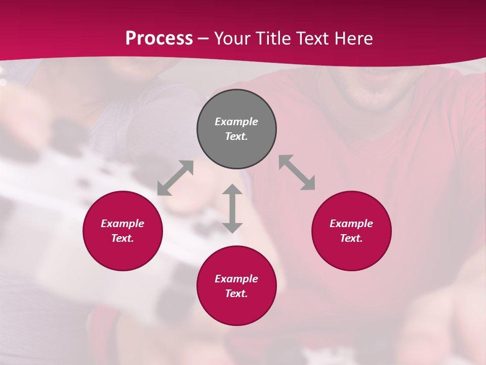 Joysticks Laugh Home PowerPoint Template