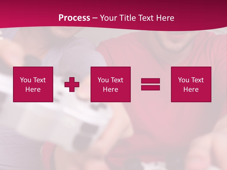 Joysticks Laugh Home PowerPoint Template