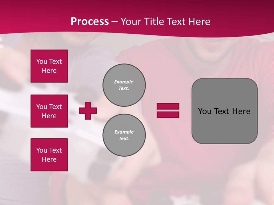 Joysticks Laugh Home PowerPoint Template