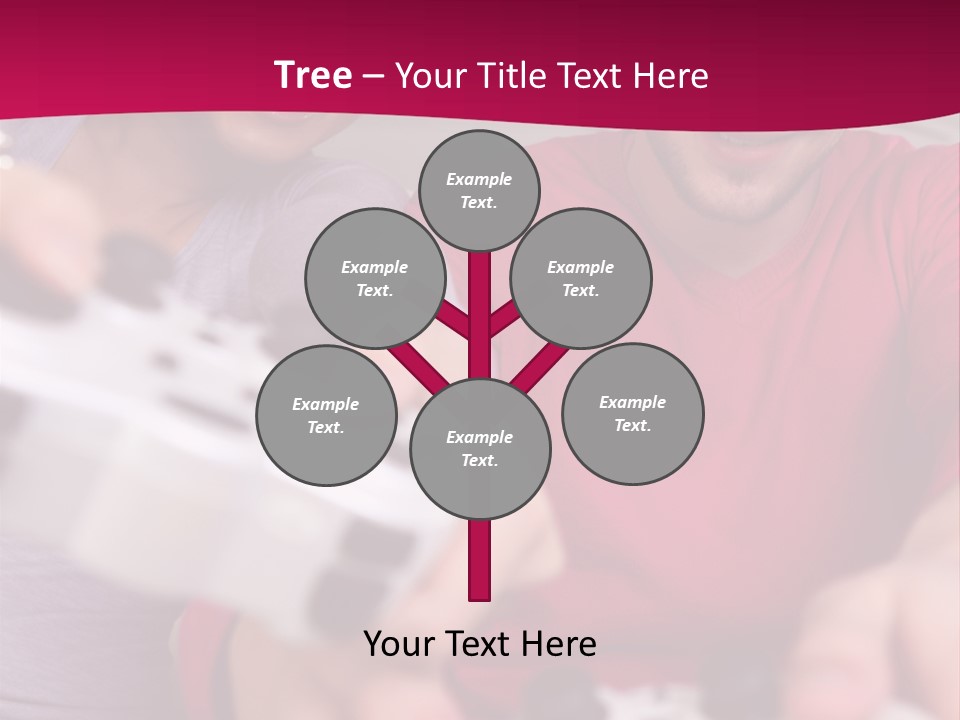 Joysticks Laugh Home PowerPoint Template