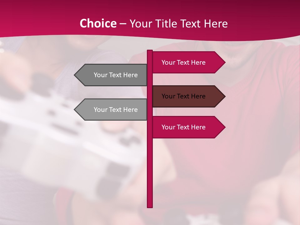 Joysticks Laugh Home PowerPoint Template