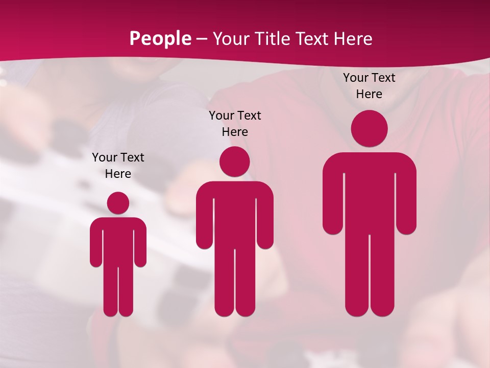 Joysticks Laugh Home PowerPoint Template