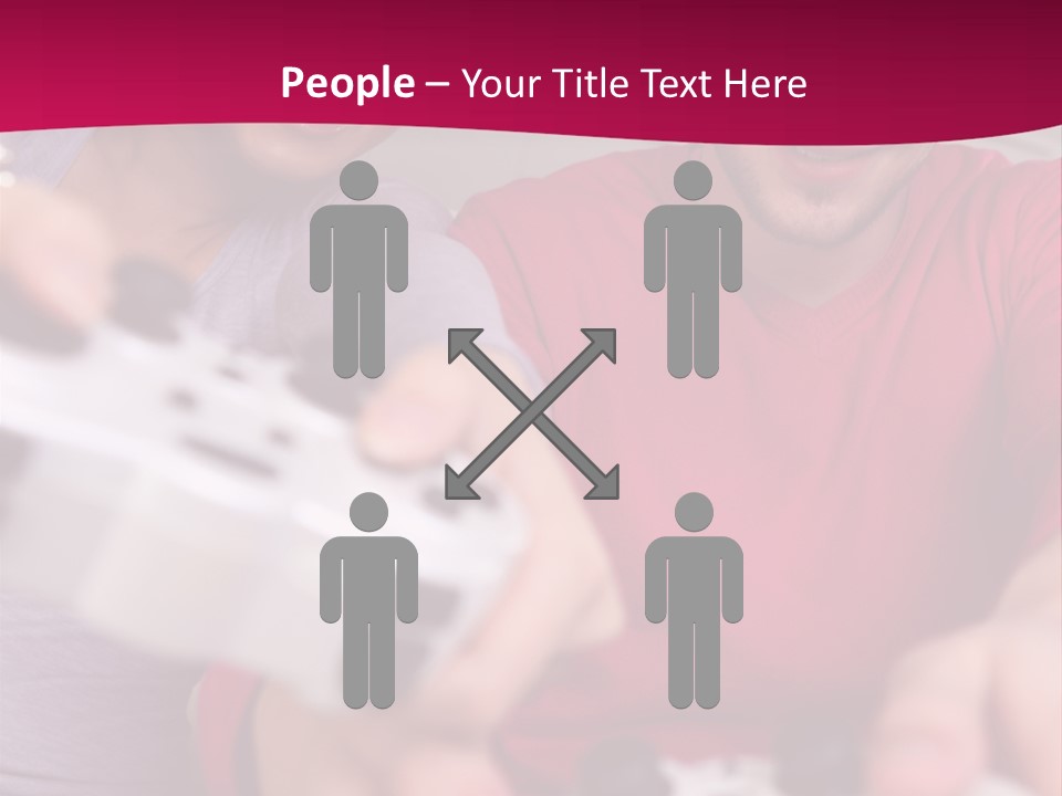 Joysticks Laugh Home PowerPoint Template