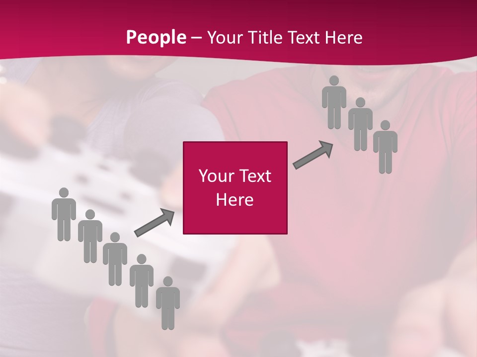 Joysticks Laugh Home PowerPoint Template