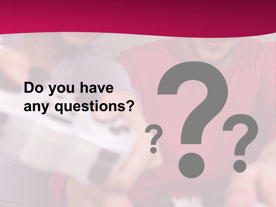 Joysticks Laugh Home PowerPoint Template