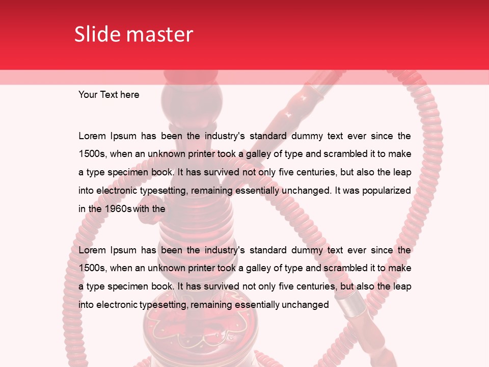 Exoticism Glass Relax PowerPoint Template