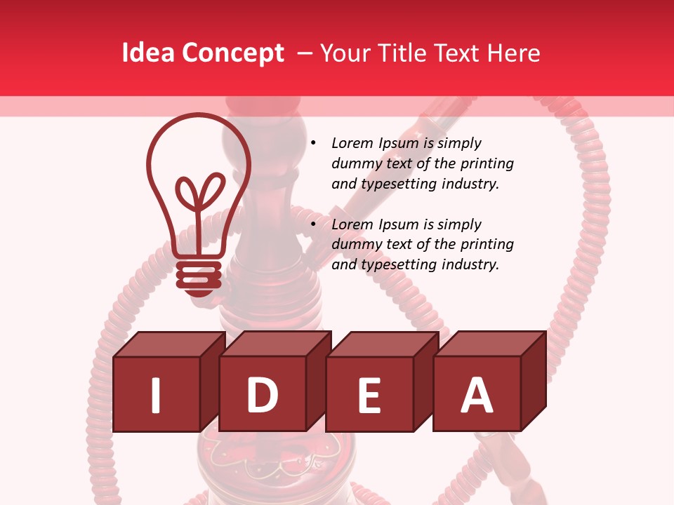 Exoticism Glass Relax PowerPoint Template