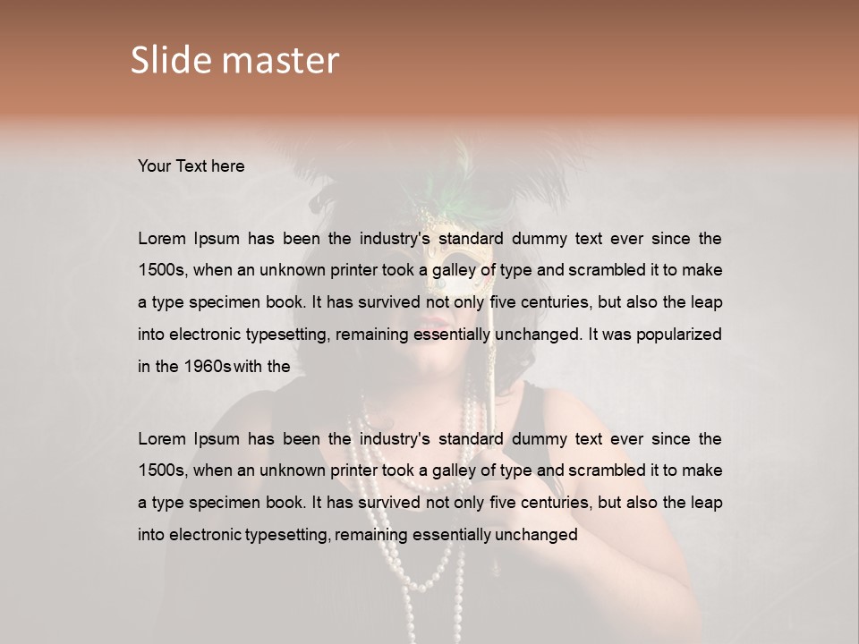 Indoor Big Obese PowerPoint Template