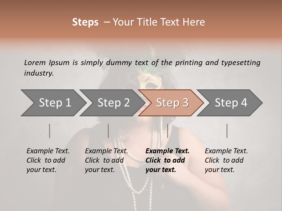 Indoor Big Obese PowerPoint Template