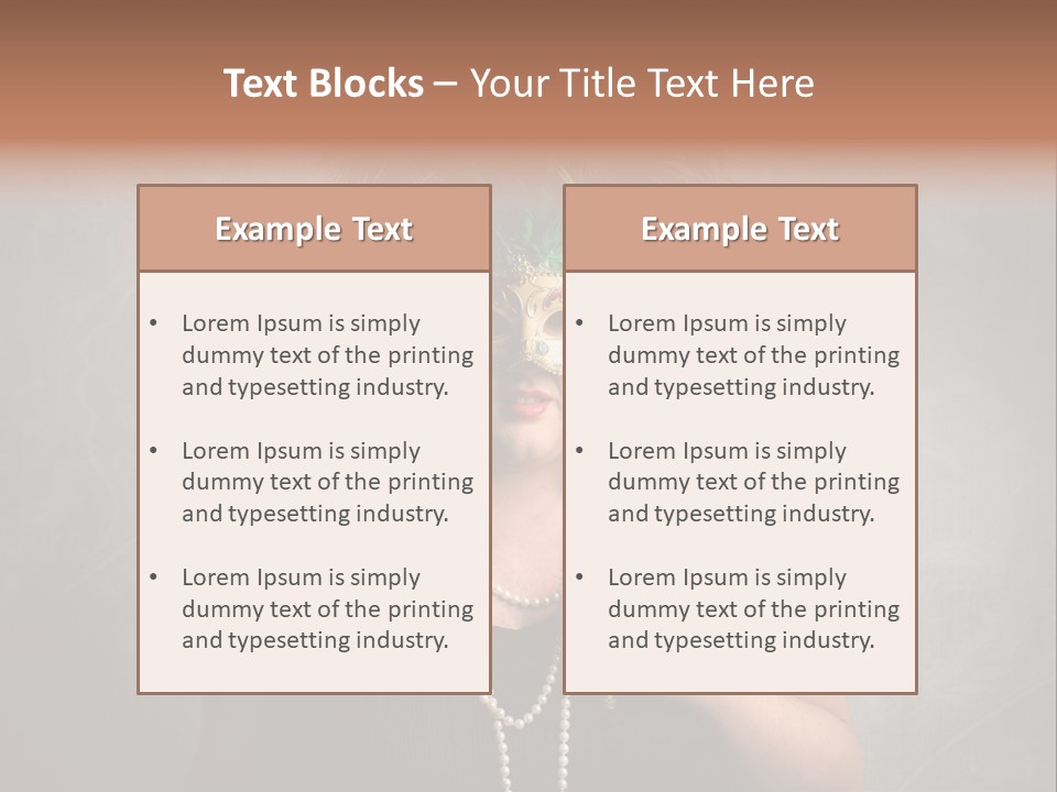 Indoor Big Obese PowerPoint Template