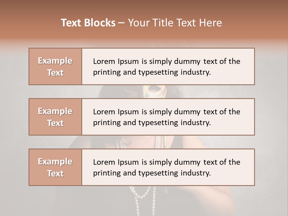 Indoor Big Obese PowerPoint Template