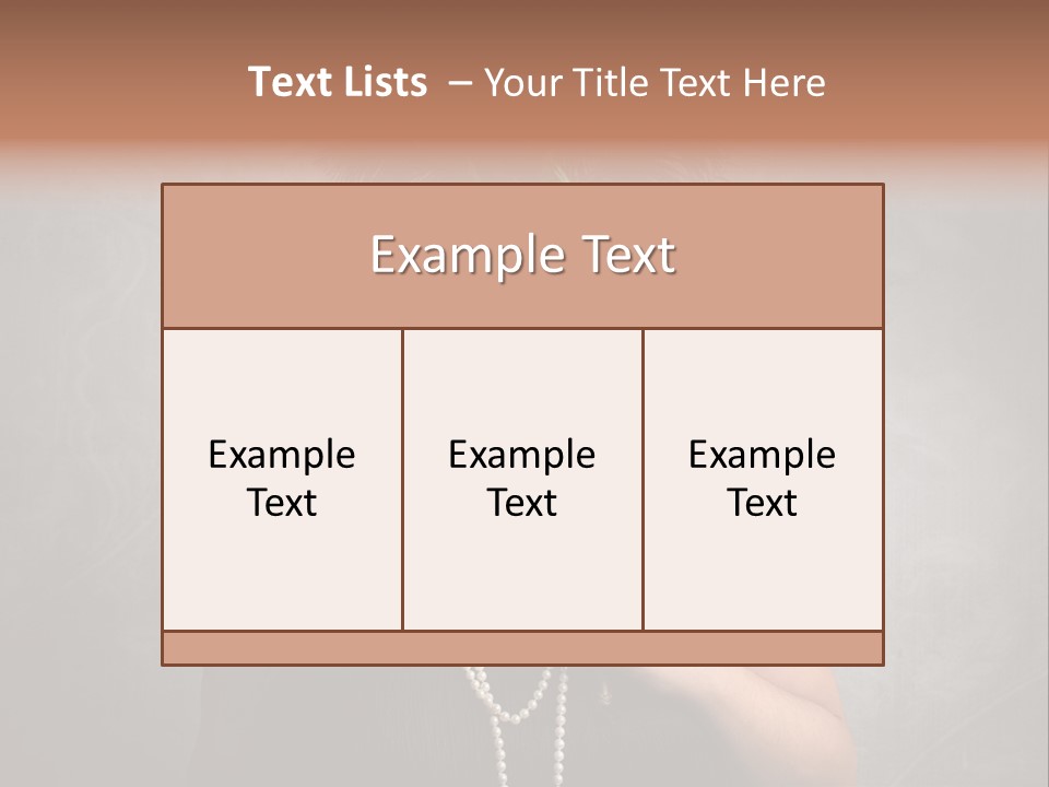 Indoor Big Obese PowerPoint Template