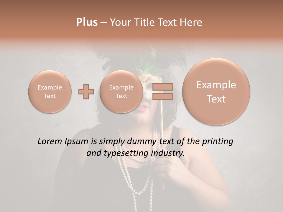Indoor Big Obese PowerPoint Template