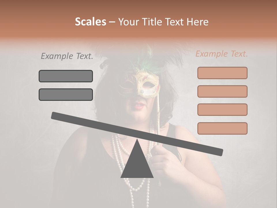 Indoor Big Obese PowerPoint Template