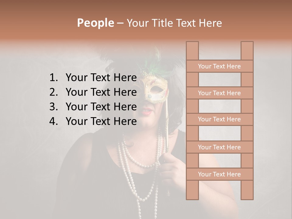 Indoor Big Obese PowerPoint Template