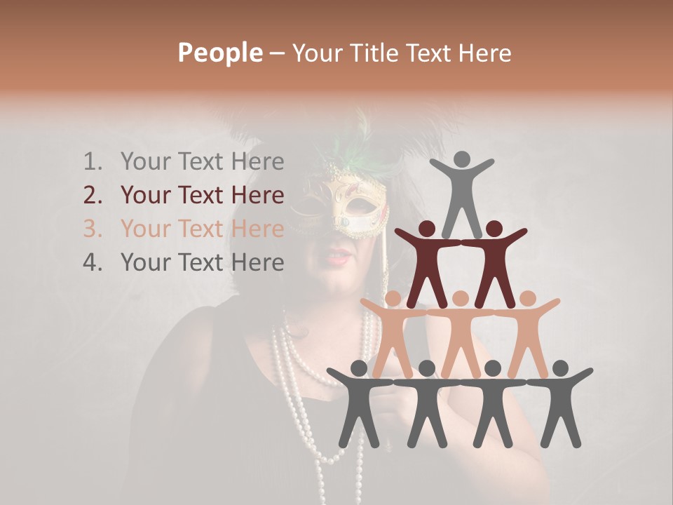 Indoor Big Obese PowerPoint Template