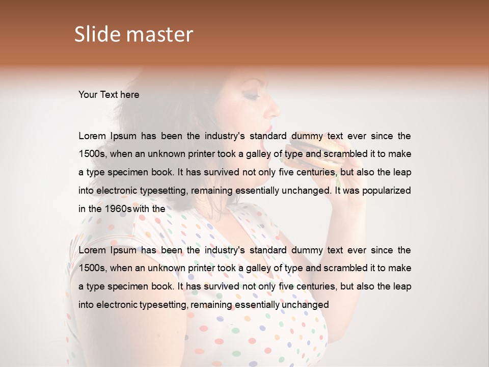 Big Care Meal PowerPoint Template