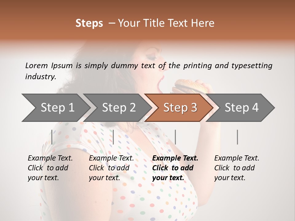 Big Care Meal PowerPoint Template