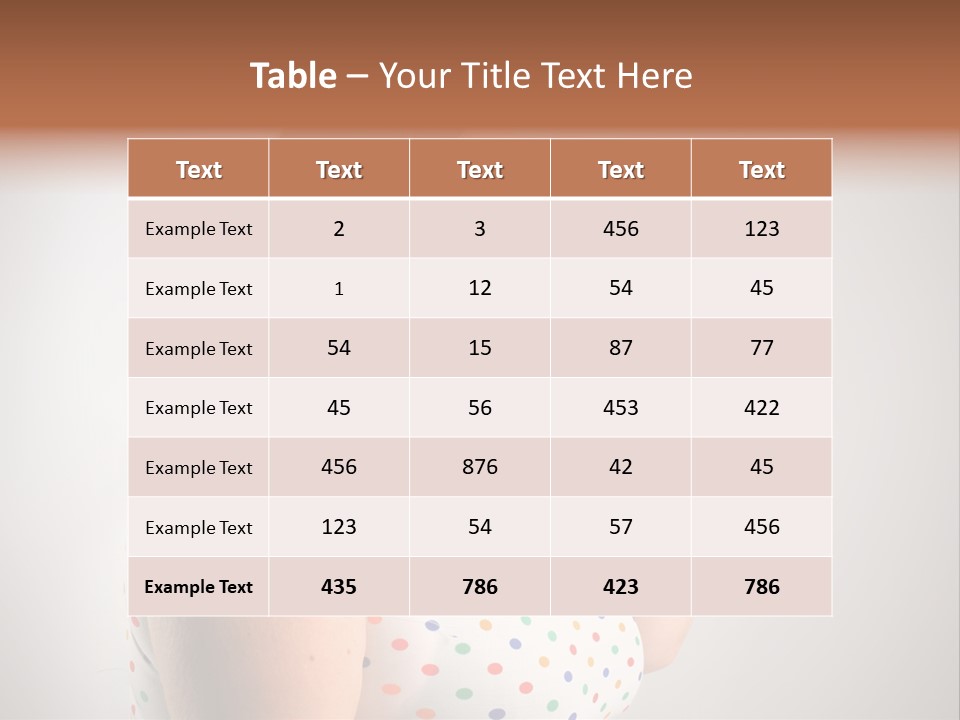 Big Care Meal PowerPoint Template