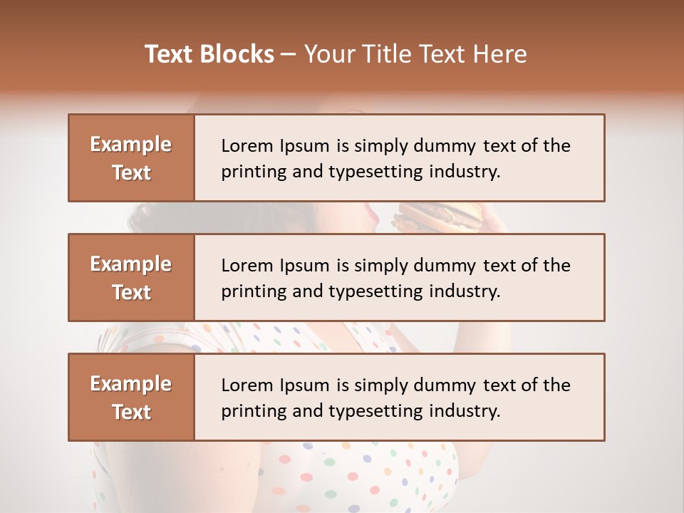 Big Care Meal PowerPoint Template
