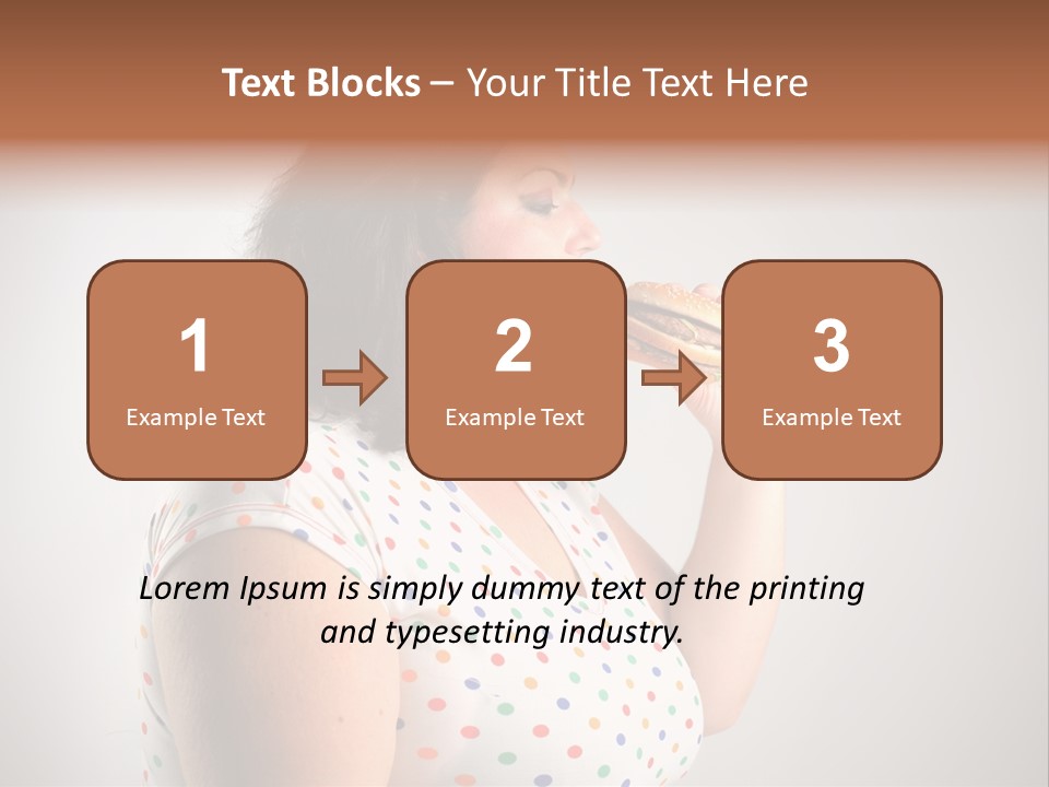 Big Care Meal PowerPoint Template