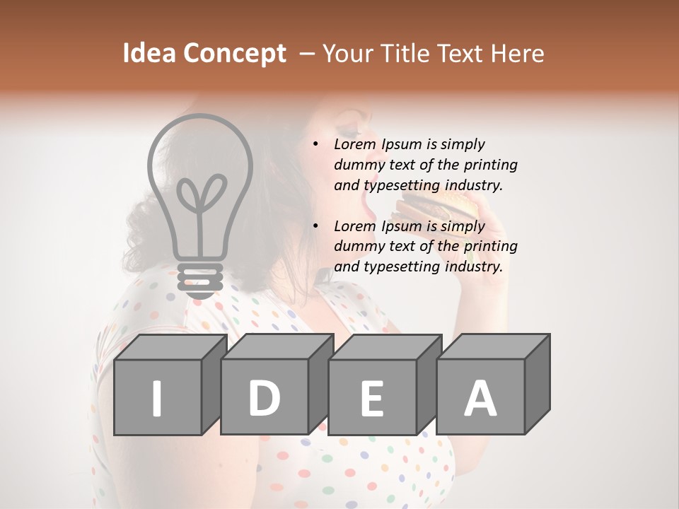 Big Care Meal PowerPoint Template