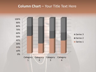 Ugly Female Portrait PowerPoint Template