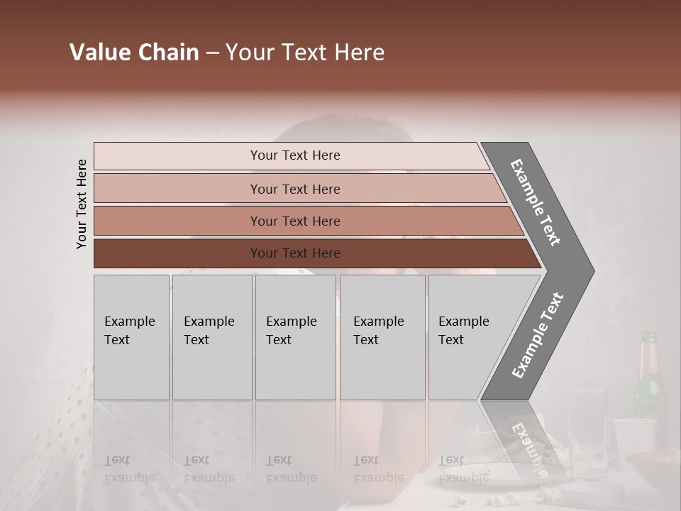 Female Diet Unhealthy PowerPoint Template