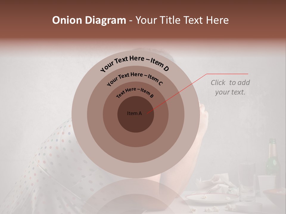 Female Diet Unhealthy PowerPoint Template