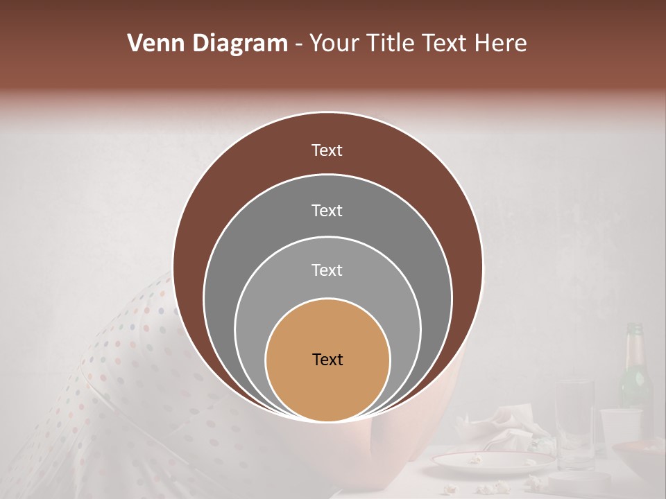 Female Diet Unhealthy PowerPoint Template