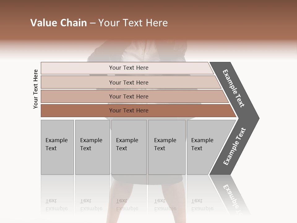 Woman Ugly Glasses PowerPoint Template