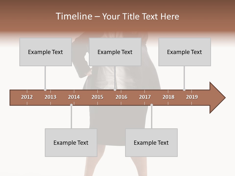 Woman Ugly Glasses PowerPoint Template