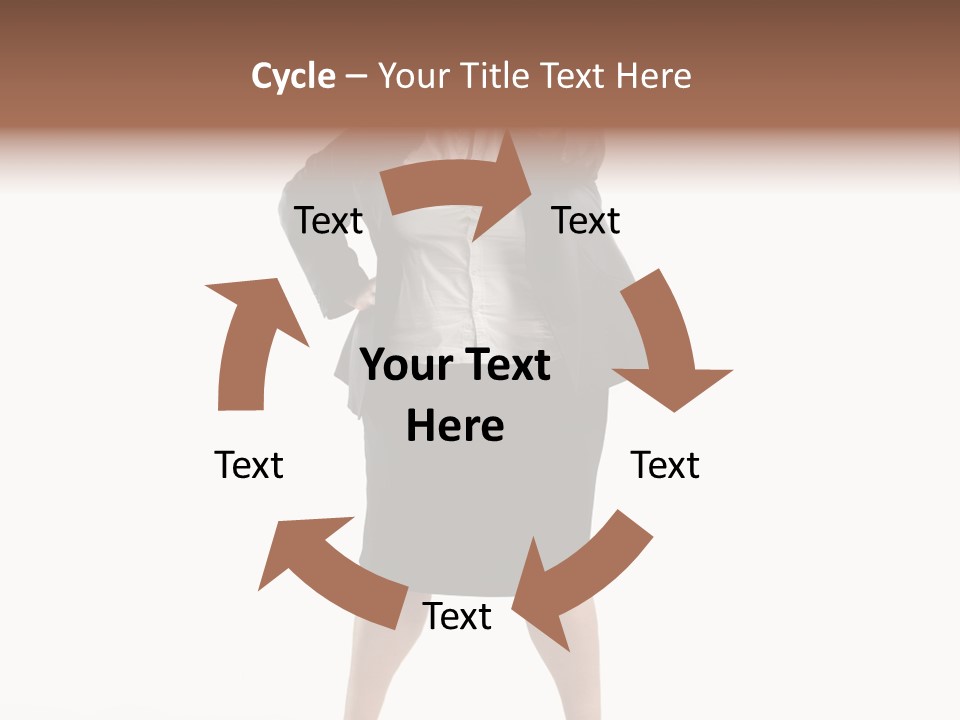 Woman Ugly Glasses PowerPoint Template