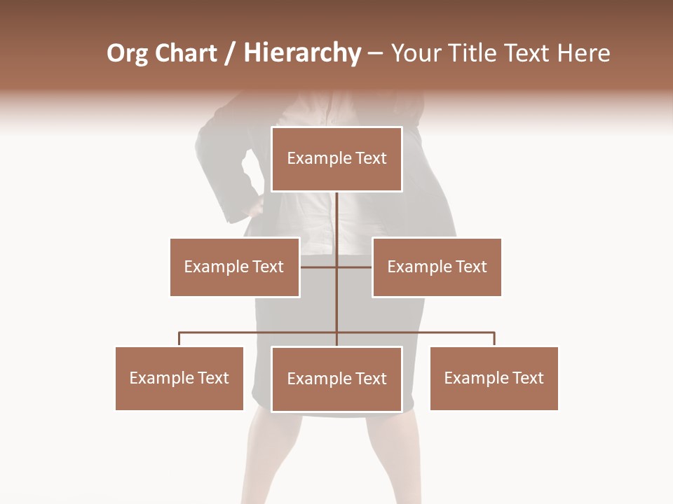 Woman Ugly Glasses PowerPoint Template