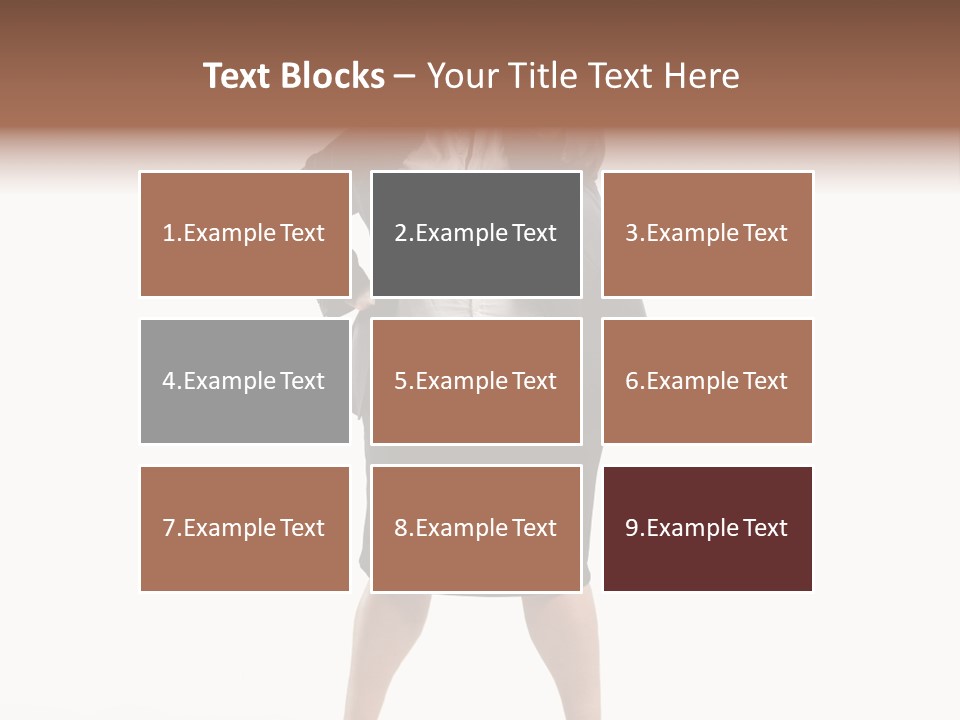 Woman Ugly Glasses PowerPoint Template