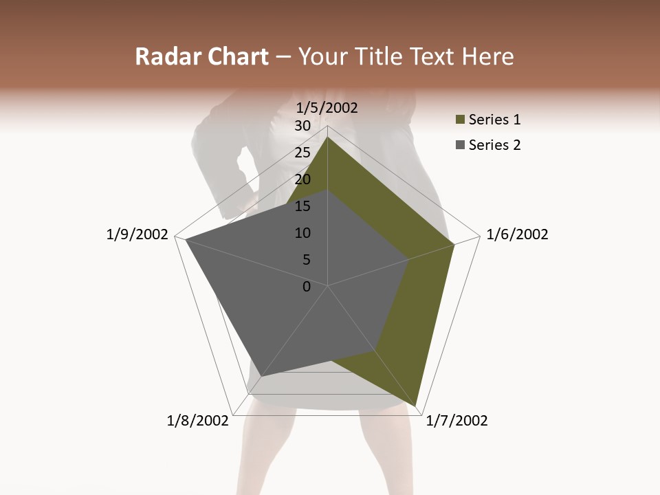 Woman Ugly Glasses PowerPoint Template