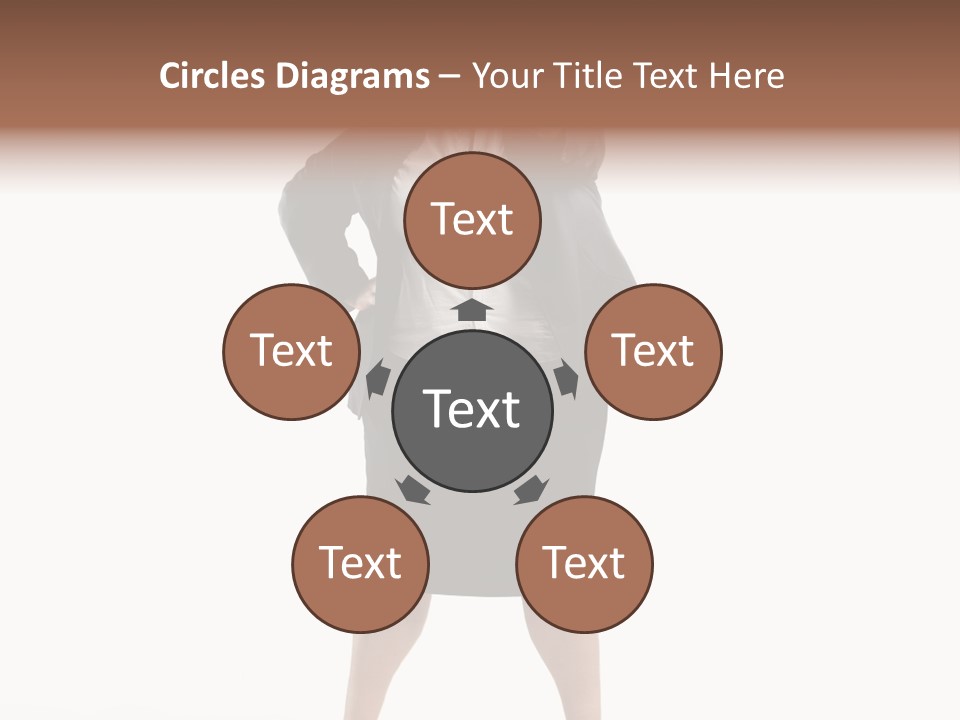 Woman Ugly Glasses PowerPoint Template