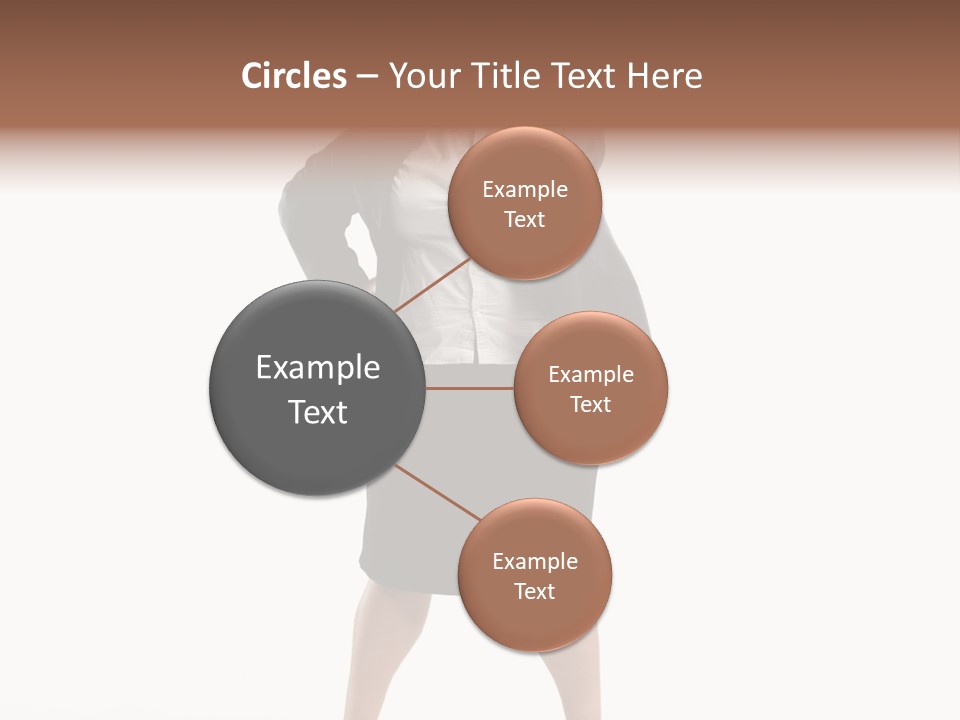 Woman Ugly Glasses PowerPoint Template