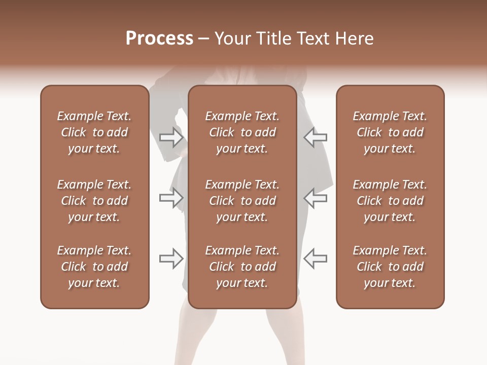 Woman Ugly Glasses PowerPoint Template