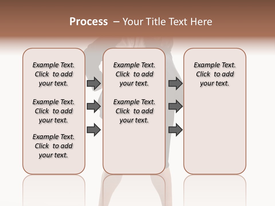 Woman Ugly Glasses PowerPoint Template