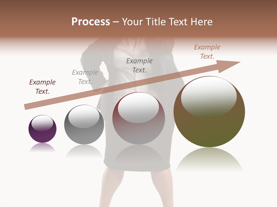 Woman Ugly Glasses PowerPoint Template