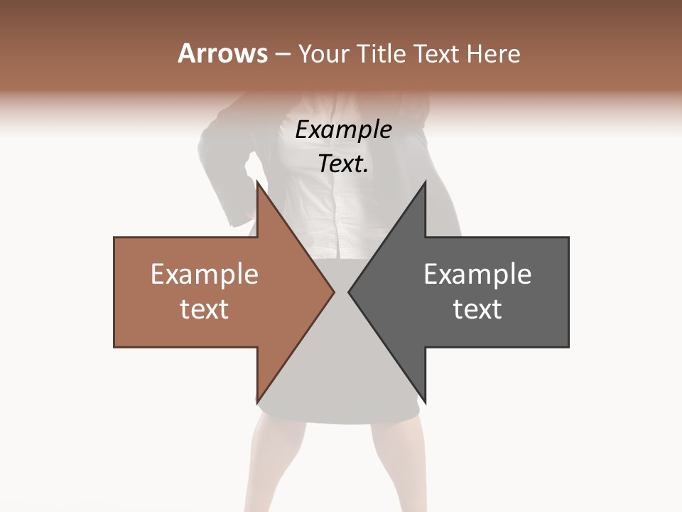 Woman Ugly Glasses PowerPoint Template