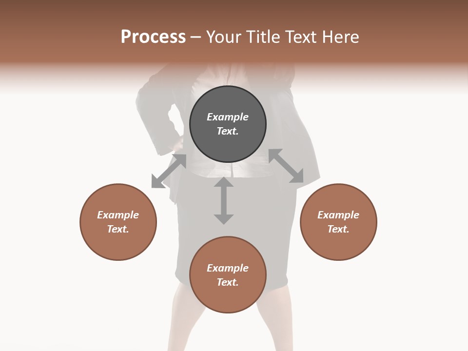 Woman Ugly Glasses PowerPoint Template